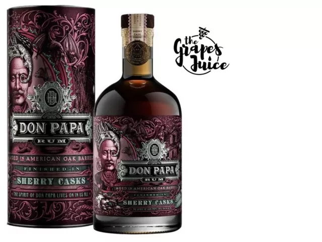 Don Papa Sherry Fûts Finish Aged IN American Oak Barrel Rhum Philippines