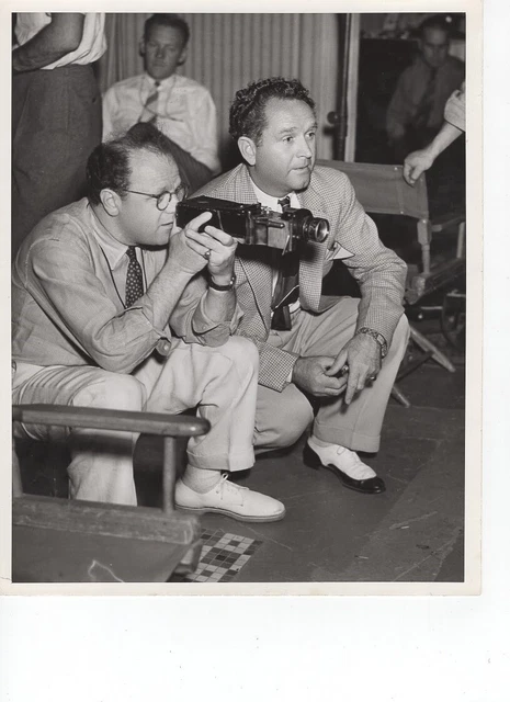 Frank Borzage directing Big City VINTAGE Photo
