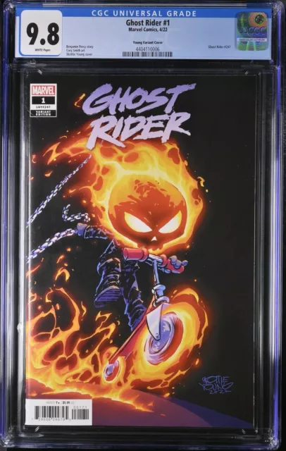 Ghost Rider #1 (Vol 9 - 2019) - Iconic Skottie Young Cover