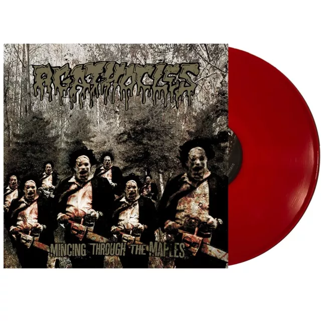 AGATHOCLES - Mincing through the maples - LP - Red