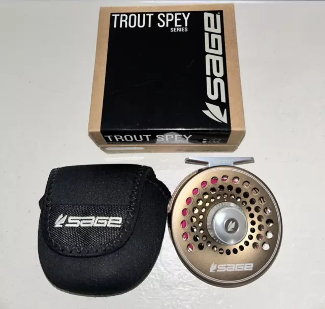 SAGE 4260 FLY Reel and Extra Spool and Fly Line Used $170.00 - PicClick