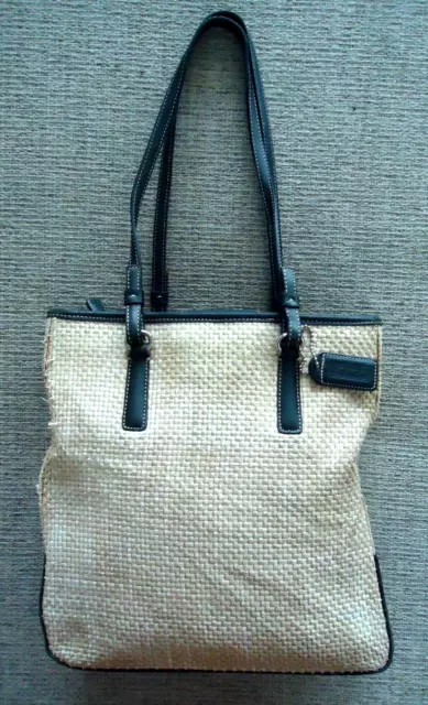 Coach Woven Shoulder Bag #8157