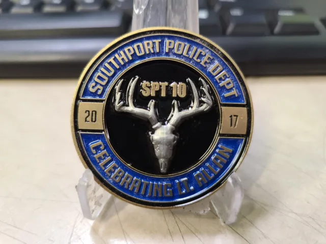 SouthPort Officer State of Indiana Police IN Challenge Coin