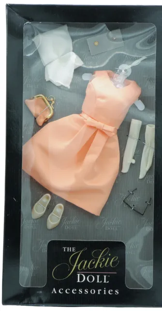 The Franklin Mint "The Jackie Doll" Accessories - Peach Visit to India Dress