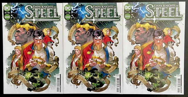 * Comic lot of Dark Knights of Steel #2 1st General Waller unread lot of 3