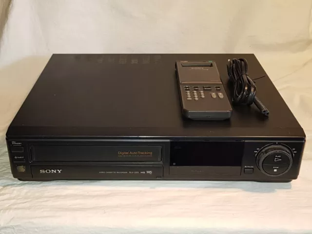 Videorecorder Sony SLV-225 mit FB - gereinigter und gewarteter TOPZUSTAND!