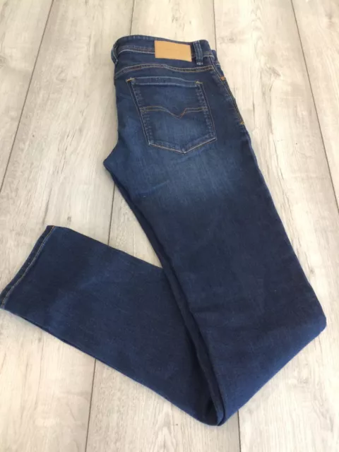 Men's Diesel Sleenker Skinny Stretch Jeans 31" Waist X 32" Leg Blue