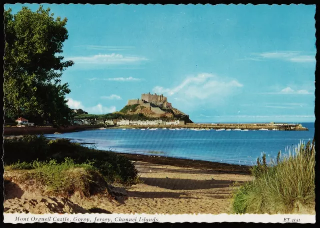 Mont Orgueil Castle Gorey Jersey Channel Island Bamforth Postcard