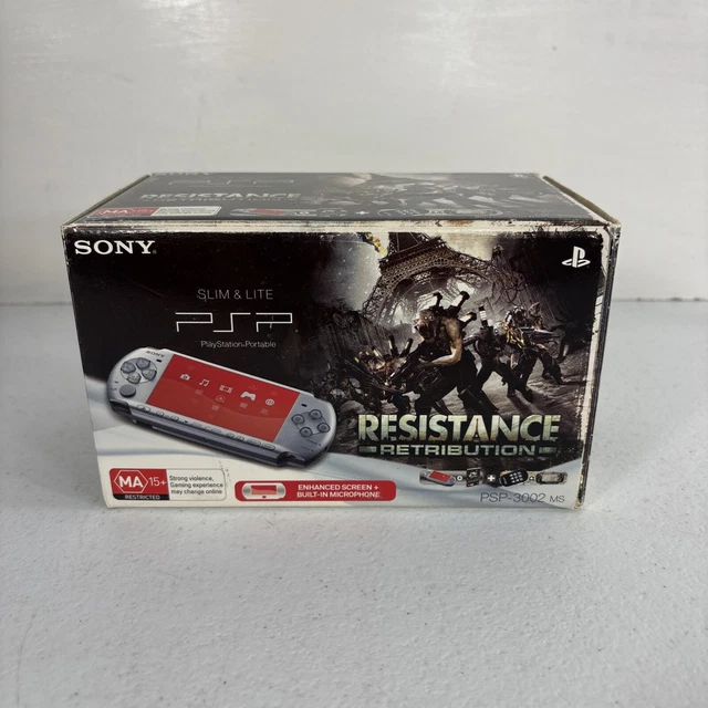 Psp Boxed SONY PLAYSTATION PORTABLE Psp Limited Edition Resistance Box Only ...