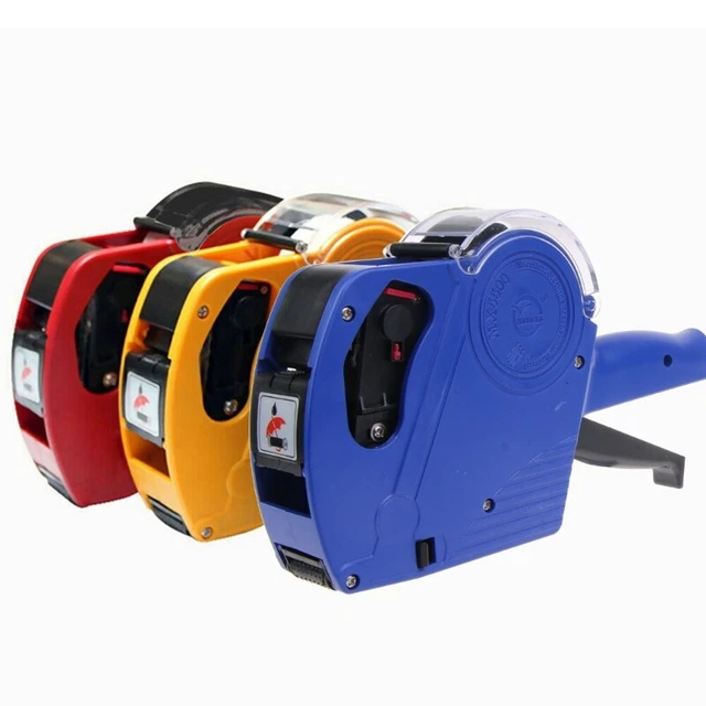 For Supermarket 8 Digits Labeler Labeller Stickers Pricing Machine