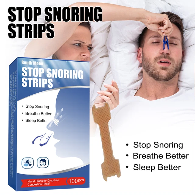 Tira nasal para roncar tira nasal para dormir promueve la relajación liberación del estrés para