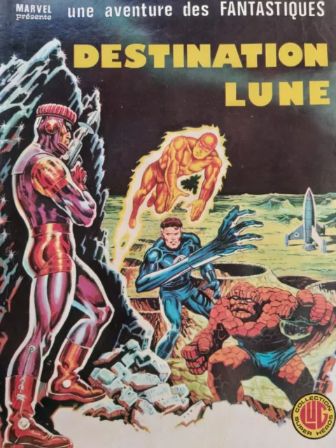 Marvel LUG, Une aventure des Fantastiques, Destination lune, N° 14, abîmé, 1977