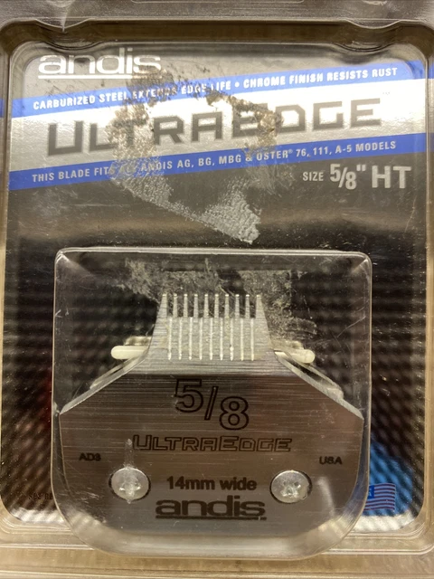 🔥Andis 5/8 UltraEdge Detachable Clipper Blade High Taper 14mm🔥
