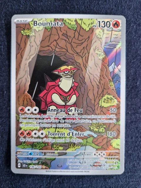 CARTE POKÉMON BOUMATA 146/142 illustration rare EV7 couronne stellaire ...