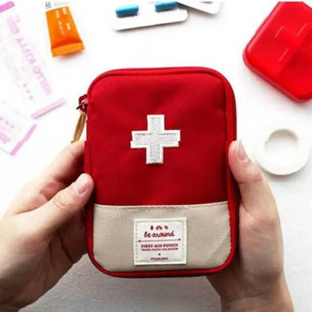 First Aid Medical Kit Travel Outdoor Camping Useful Portable Mini Medicine Bag