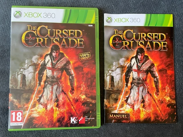 Jeu The Cursed Crusade - Xbox 360 - Version Française Complète, Très Bon état