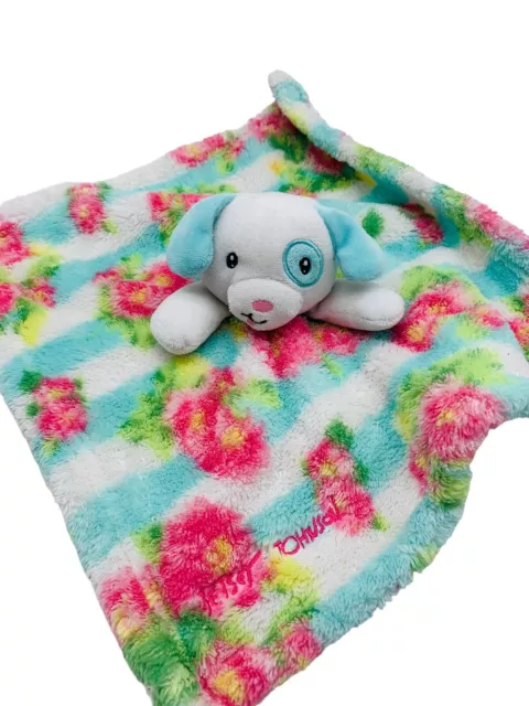 Manta de seguridad de felpa Betsey Johnson floral para cachorro perro amoroso 13"" X 13"" juguete para bebé