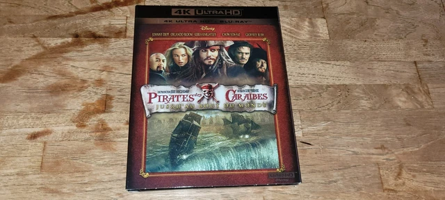 Blu-Ray 4K + 1080P Pirates Des Caraibes Jusqu’au Bout Du Monde Neuf Vf