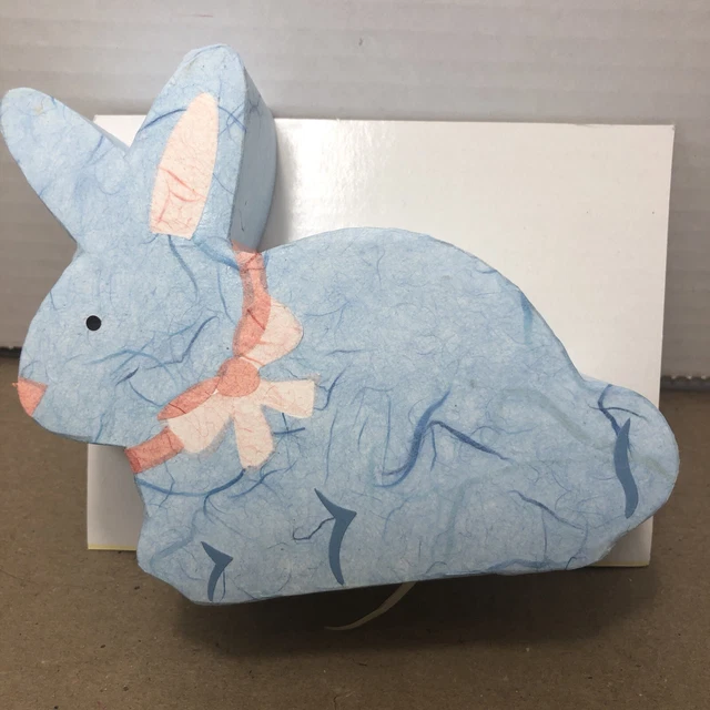 Pottery Barn Kids Bunny Nightlight Blue Nursery Night Light