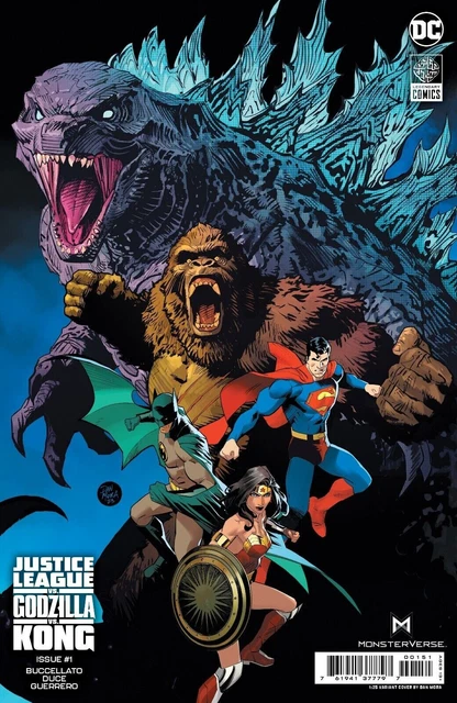 Justice League Vs Godzilla Vs Kong #1 1:25 Dan Mora Variant (18/10/2023)