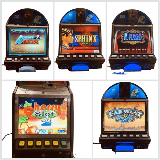 SLOT MACHINE DI vario tipo già disponibili o - IN CORSO DI RESTAURO ...