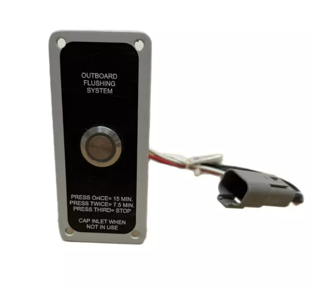 Sea Fox Boats 368 Commander Outboard Flushing System Switch Panel SFX-368-0124