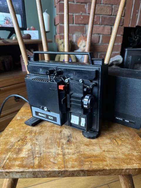 Proiettore Cine Cinerex 818 Super 8mm &ndash; Doppio Formato, Velocit&agrave; Variabile, Revisionato