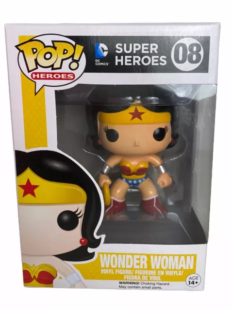 Funko Pop DC Comics Super Heroes Wonder Woman 08 Vinyl Figure