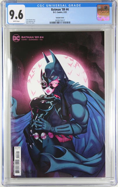 Batman '89 #4 (Babs Tarr Variant)(2022) ~ Cgc Graded 9.6 Nm+