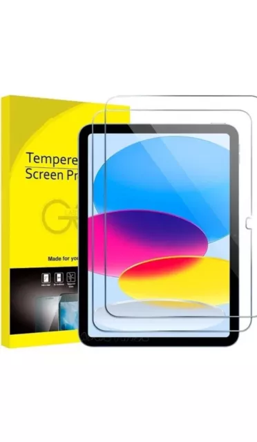 Tempered Glass For iPad 10th 9th 8th 7th 6th 5th 4th Generation Screen Protector