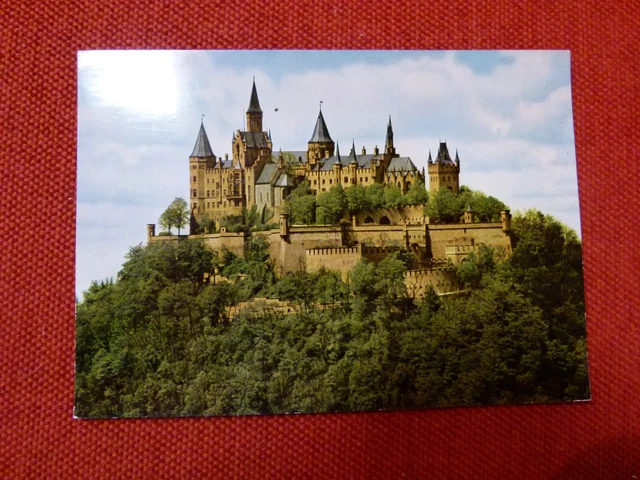Ak Ansichtskarte Hechingen Burg Hohenzollern Blick vom Zellerhorn