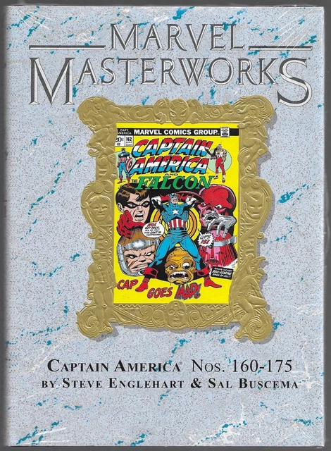 Marvel Masterworks Captain America Vol 8 DM Variant 231 FS HC Black Panther XMen