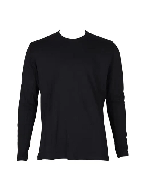 Forge FR Work Shirt Womens L/S Flame Resistant Tee L Black LFRCNT-001