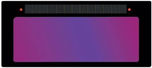 S240 DUO Horizontal Single Auto-Darkening Filter for Welding, 2 X 4", Variable S