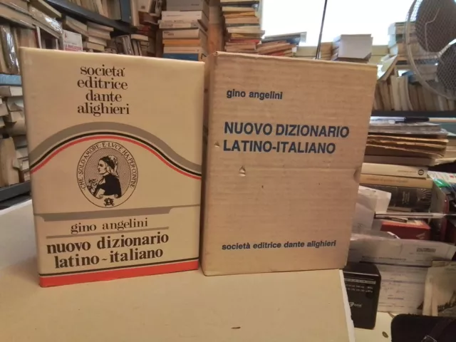 Gino Angelini Nuovo Dizionario latino italiano 1986, 24mr24
