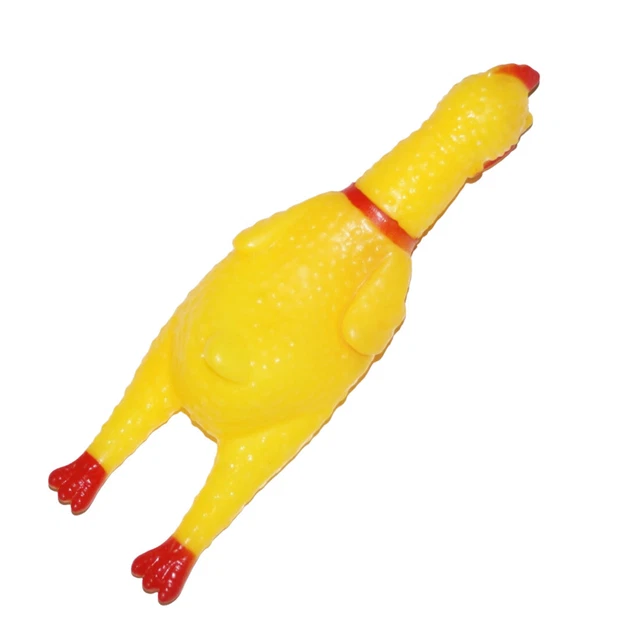 Hundespielzeug quietscher Huhn Spielzeug Hund Welpen Kauen quietschend Hänchen 3