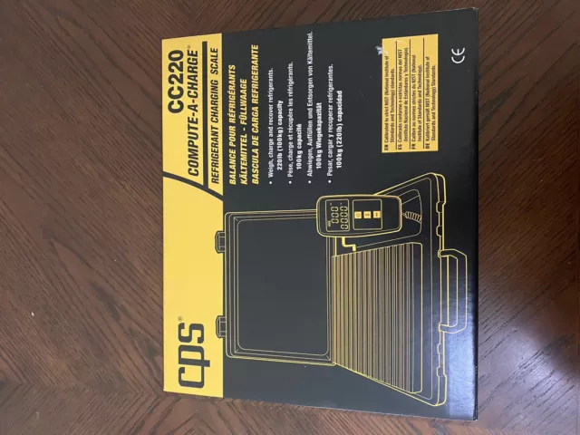 CPS CC220 Refrigerant Charging Scale