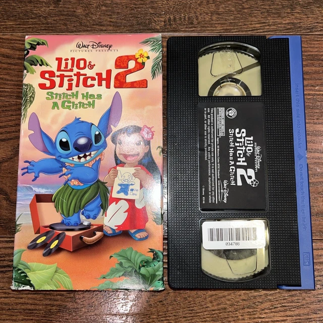 LILO & STITCH 2 Stitch Has A Glitch VHS Rare Late Era Disney Release