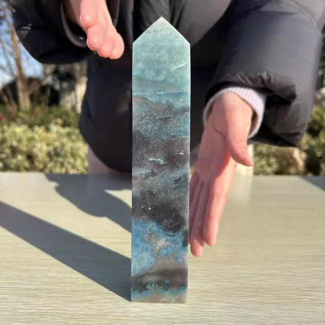 1.2LB 7.6"Natural Trolleite Point