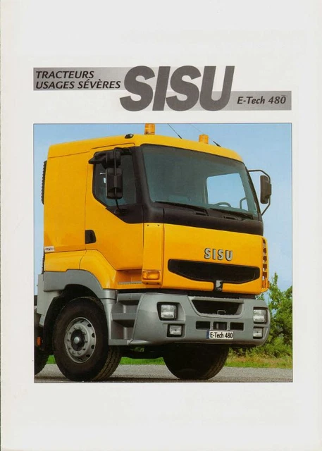 Miniature Camion De Course Sisu – Échelle 1/50 – Occasion