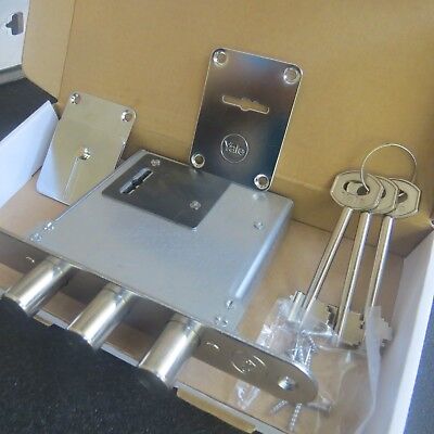 Deadbolt door Lock High Security 3 bolts mortise with Strike Included
