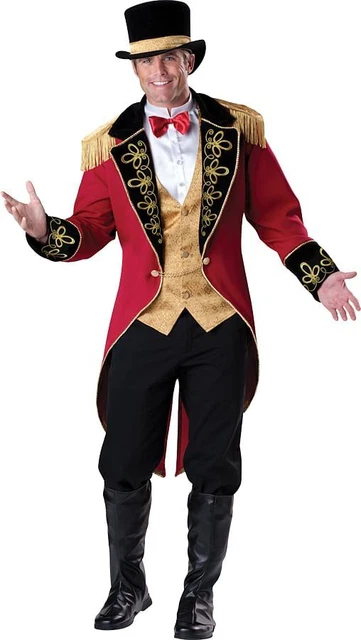 Men's ring master costume md