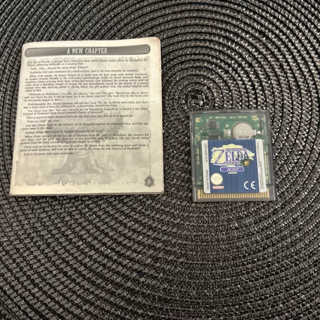 The Legend of Zelda: Oracle of Ages (Nintendo Game Boy Color, 2001)