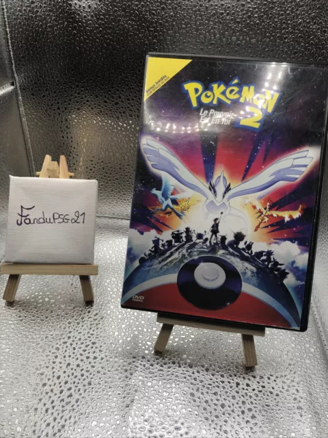 Dvd Pokémon 2 Le Film "Le Pouvoir Est En Toi" Lugia Vintage 2000