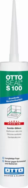 Sondersilicon Ottoseal S 100 300 ml Sanitär Abdichtung SiliKon-Dichtstoff