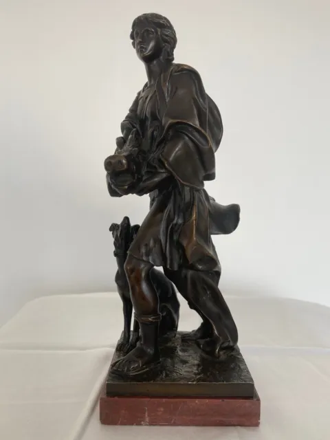 Bronzefigur von Gabriel Grupello 1644 - 1730, Höhe: 24,5 cm, Belgien