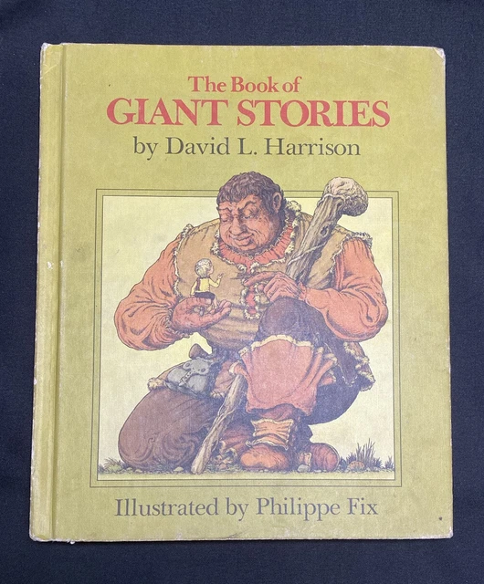 1972 THE BOOK OF GIANT STORIES by David L. Harrison Weekly Reader