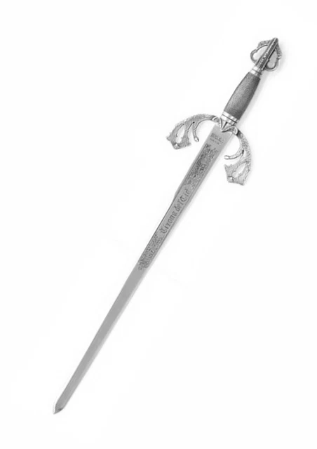 Spada antica da collezione 103 cm in acciaio forgiato a Toledo XI secolo spade