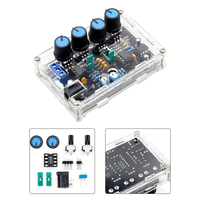 ICL8038 Kit fai da te per generatore di segnali a bassa frequenza con aggiornamento XR2206