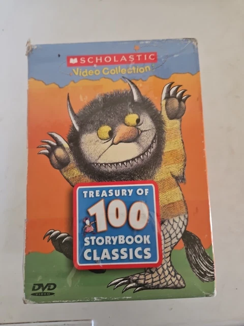 SCHOLASTIC TREASURY 100 Storybook Classics 16 DVD Set Read-Along